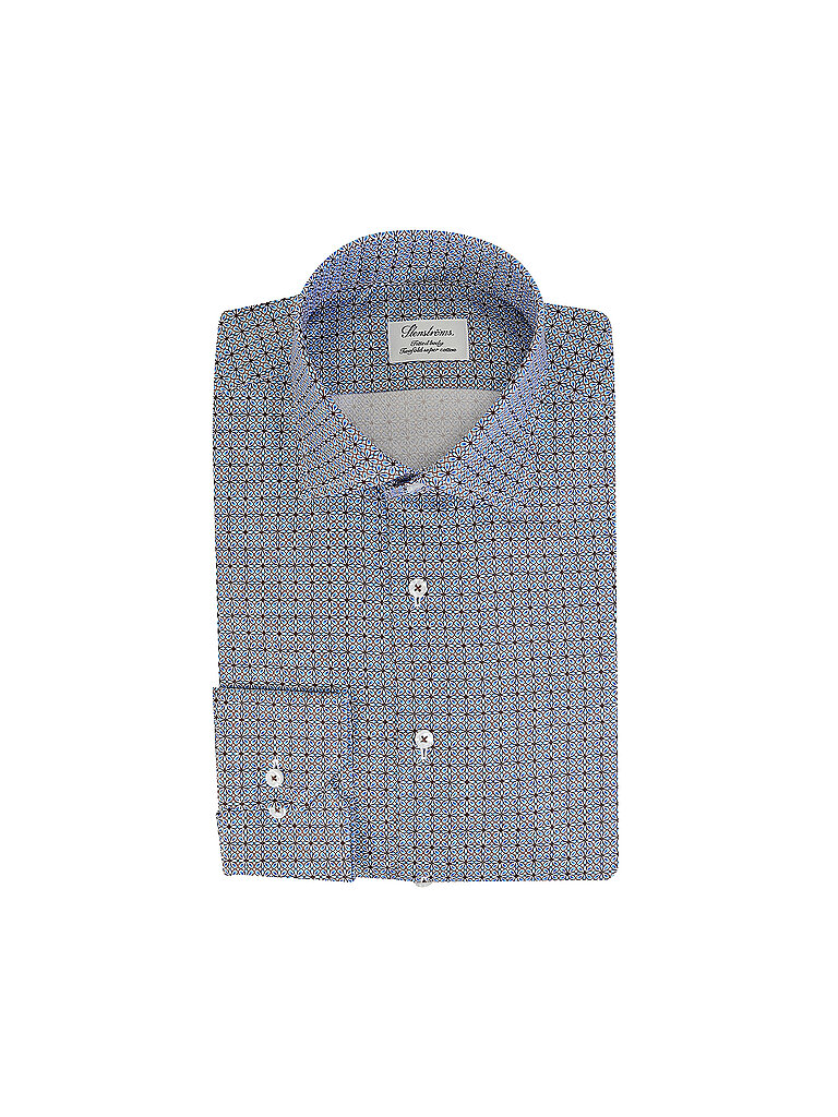 STENSTRÖMS Hemd Fitted Fit blau | 41