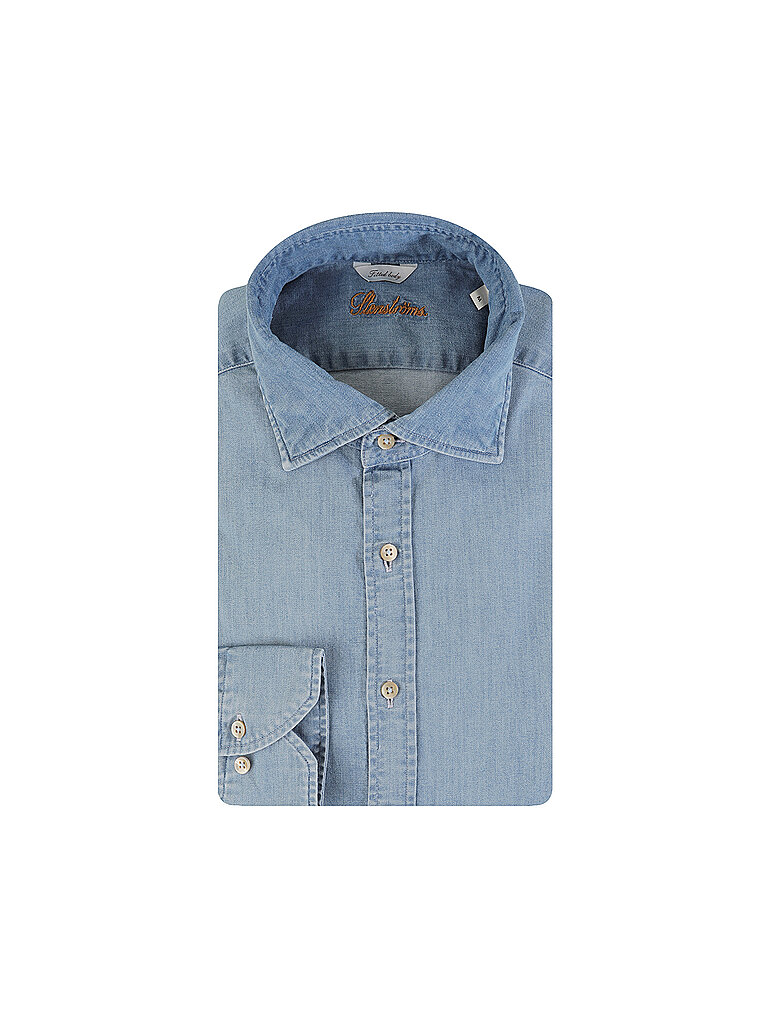 STENSTRÖMS Jeanshemd Fitted blau | M