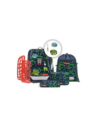 STEP BY STEP | Schultaschen Set 6tlg 2in1 Plus Wild T-Rex Taro