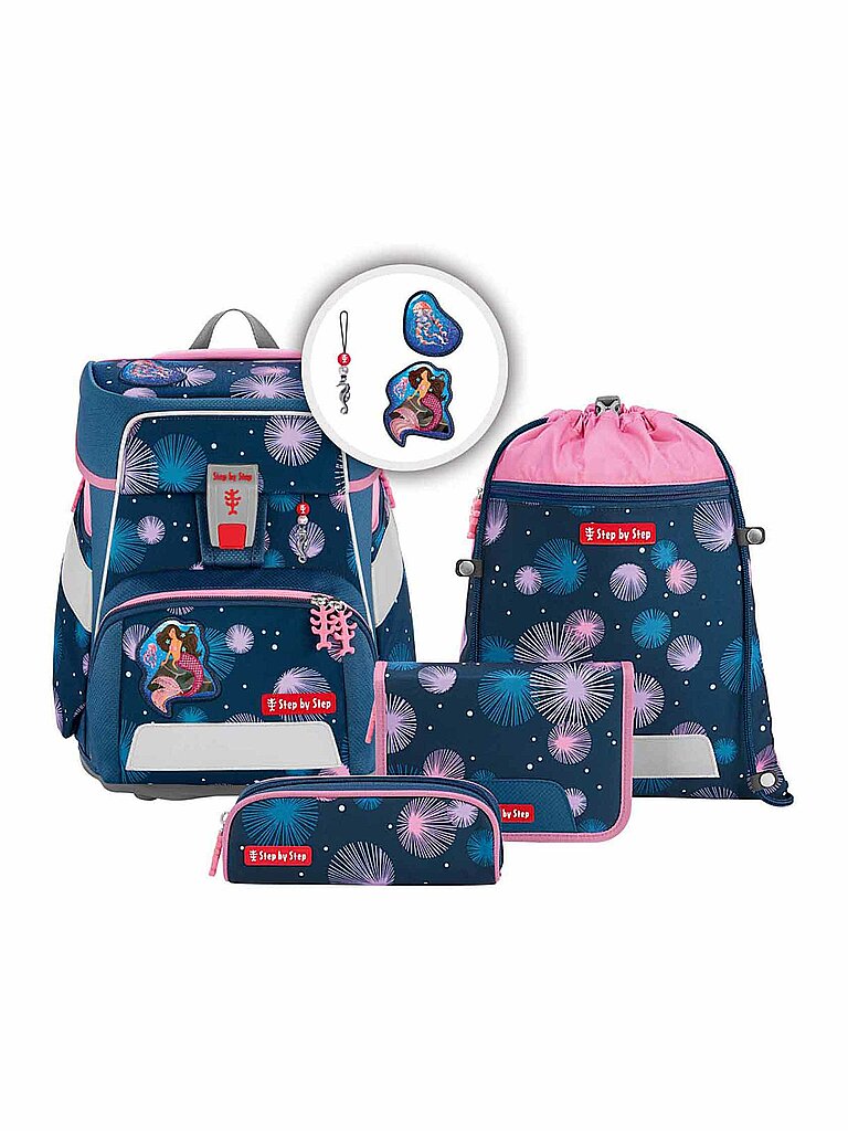 SPACE Schulranzen Set 5tlg Mermaid Delia-Mermaid Delia
