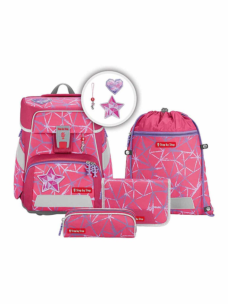 SPACE Schulranzen Set 5tlg Star Stella-Star Stella