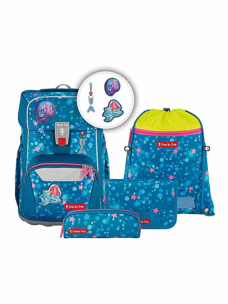 GIANT Schulranzen Set 5tlg Mermaid Lola-Mermaid Lola