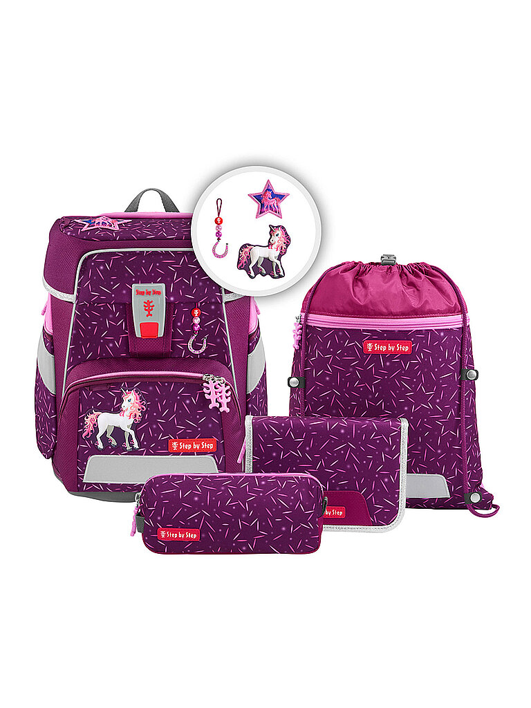 STEP BY STEP Schultaschen Set 5tlg SPACE Pretty Unicorn
