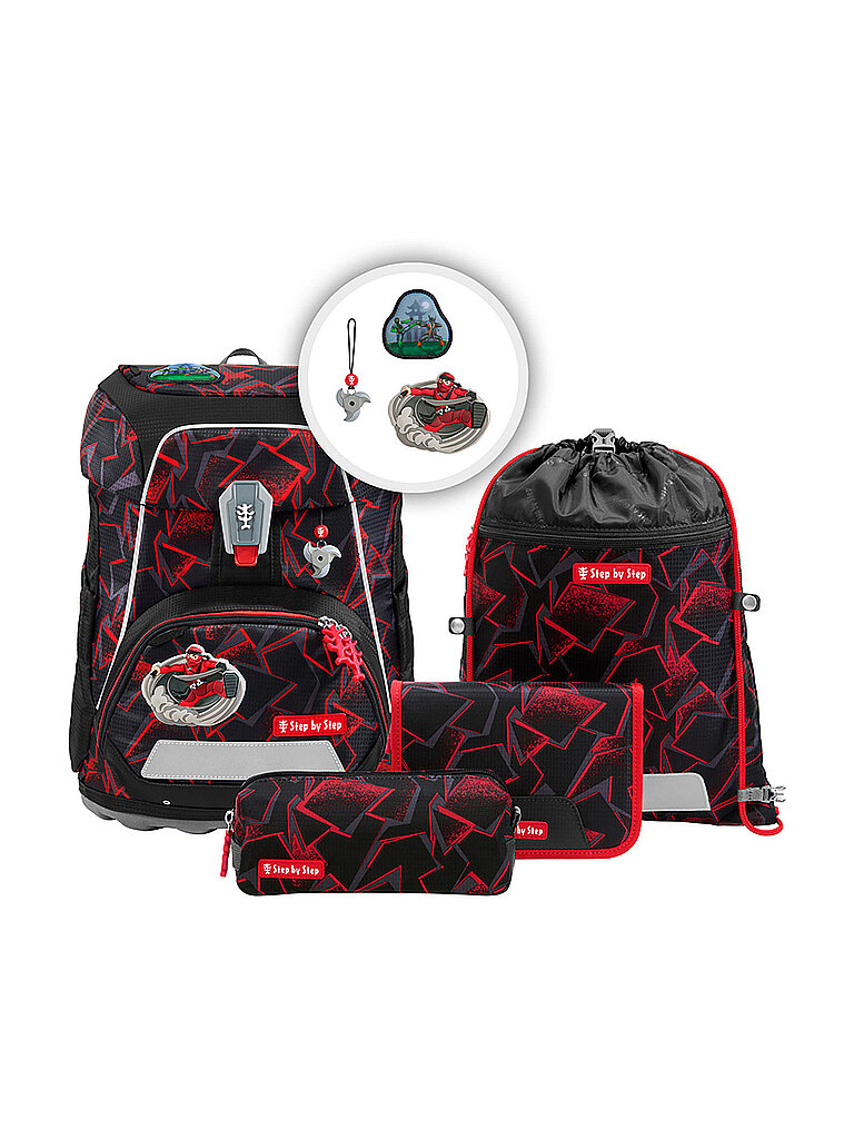 STEP BY STEP Schulranzen Set FIT 5tlg. Ninja Yuma