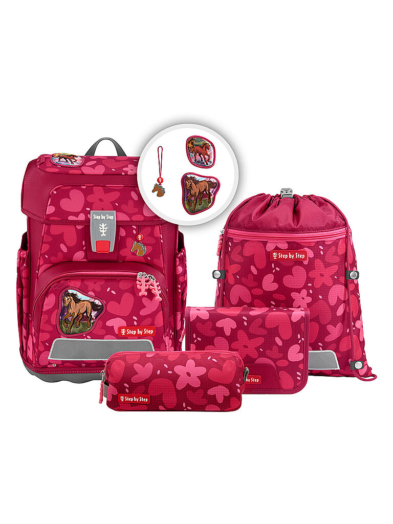 STEP BY STEP Schultaschen Set 5tlg CLOUD Wild Horse Nora