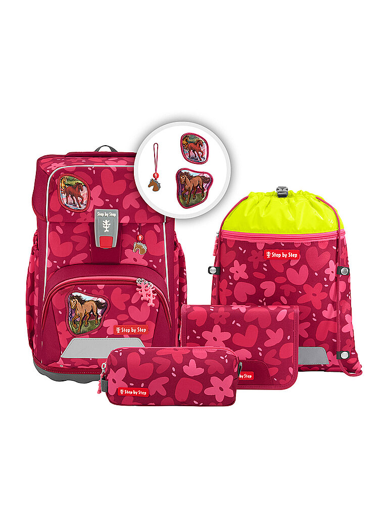 STEP BY STEP Schulrucksack Set GIANT 5tlg. Wild Horse Nora
