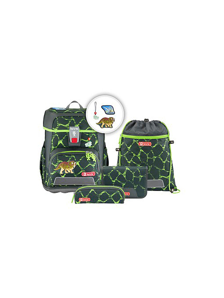 STEP BY STEP Schultaschen Set 5tlg Cloud Dino Life