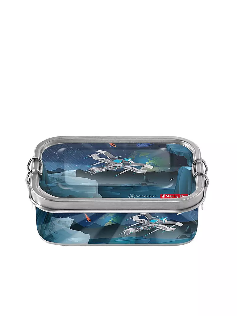 STEP BY STEP | Edelstahl Lunchbox - Starship Sirius | bunt