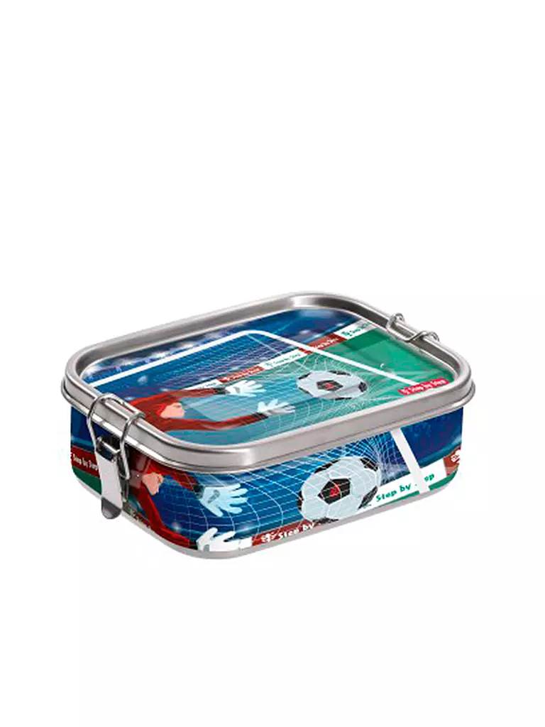 STEP BY STEP | Edelstahl Lunchbox Soccer Lars | keine Farbe