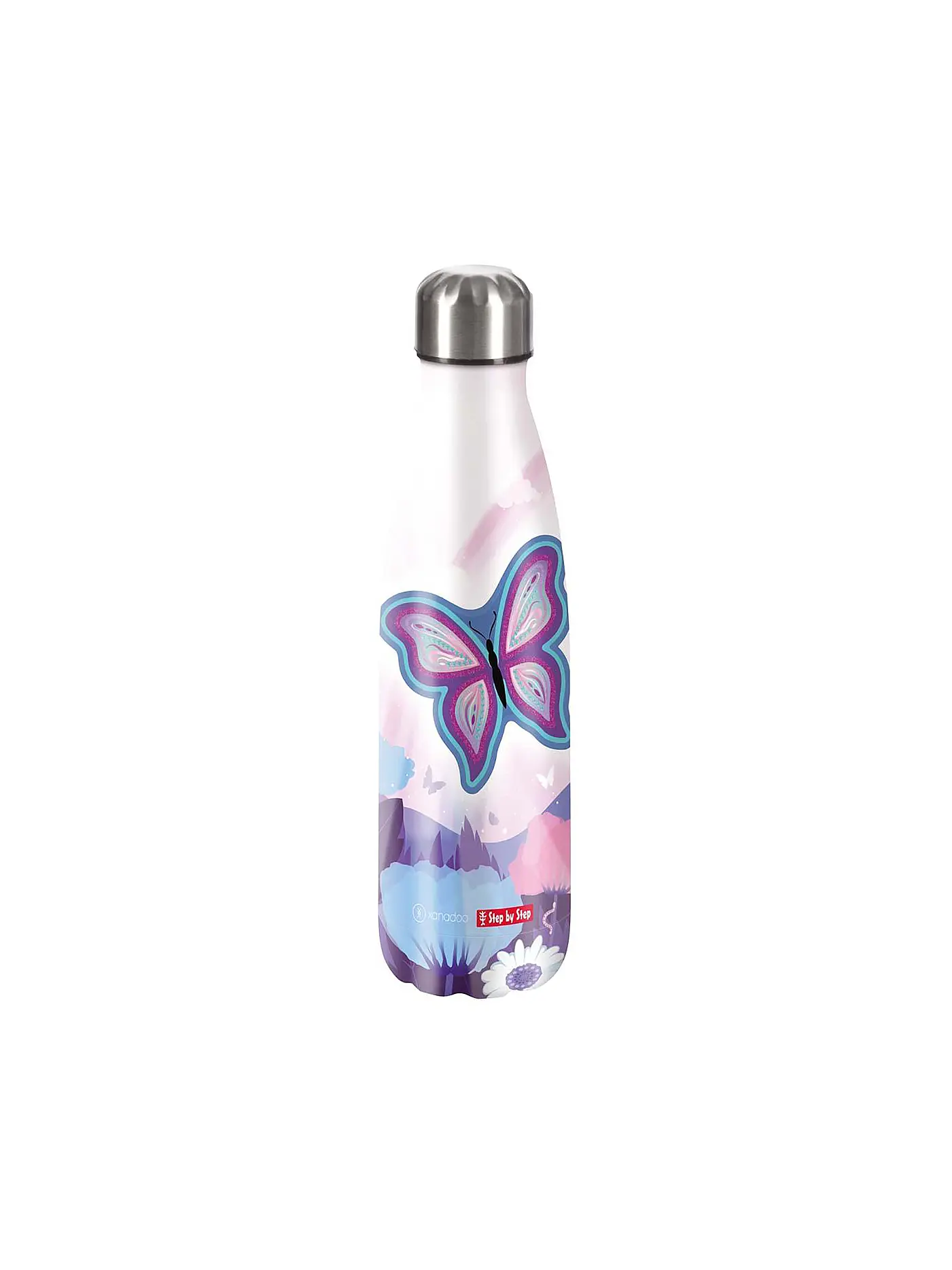 STEP BY STEP | Edelstahl Trinkflasche - Helicopter Sam 0,5L | bunt