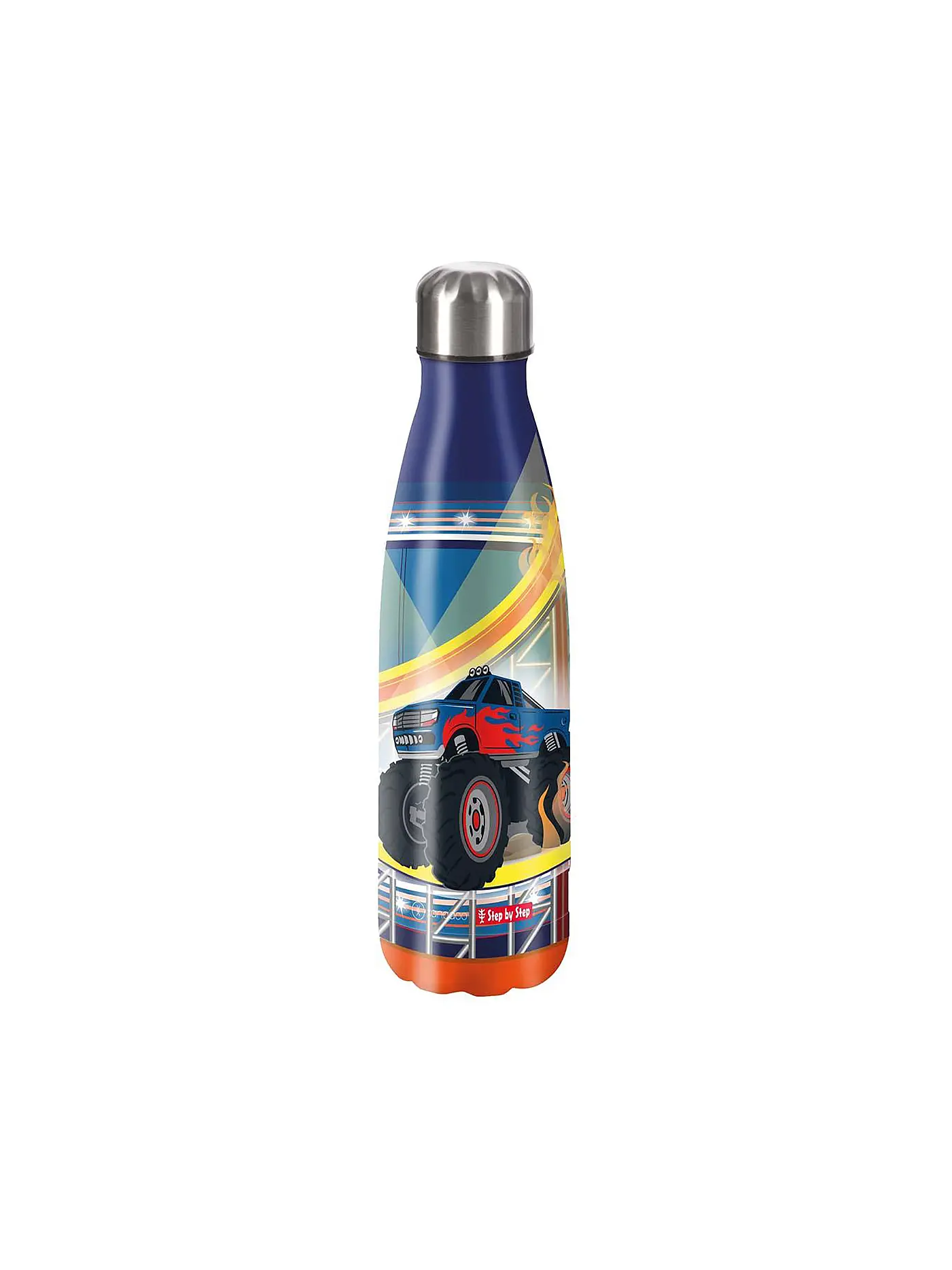 STEP BY STEP | Edelstahl Trinkflasche - Helicopter Sam 0,5L | bunt