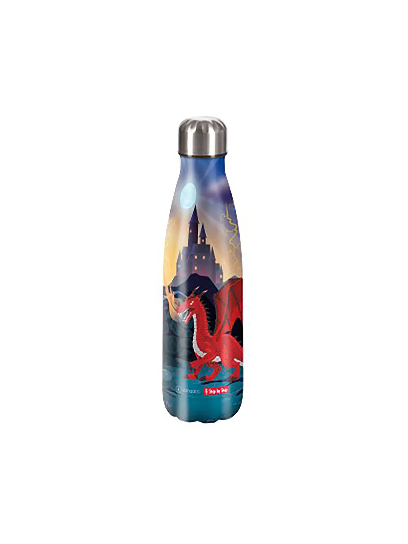 STEP BY STEP | Edelstahl Trinkflasche - Helicopter Sam 0,5L | bunt