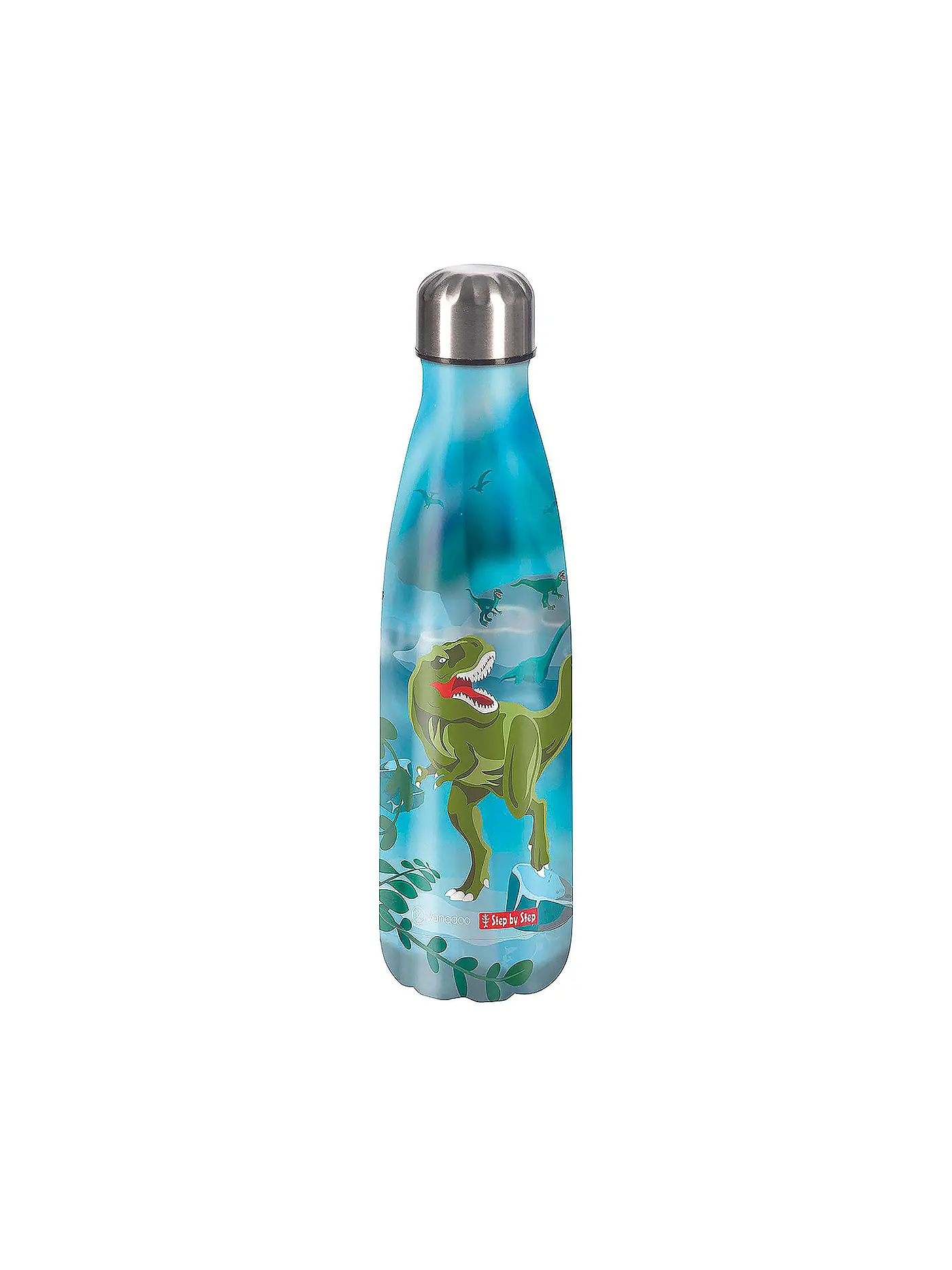 STEP BY STEP | Edelstahl Trinkflasche - Helicopter Sam 0,5L | bunt