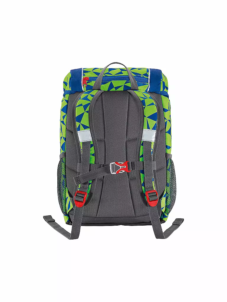 STEP BY STEP | KID Rucksack Set 3tlg NEON Star Catcher | grün