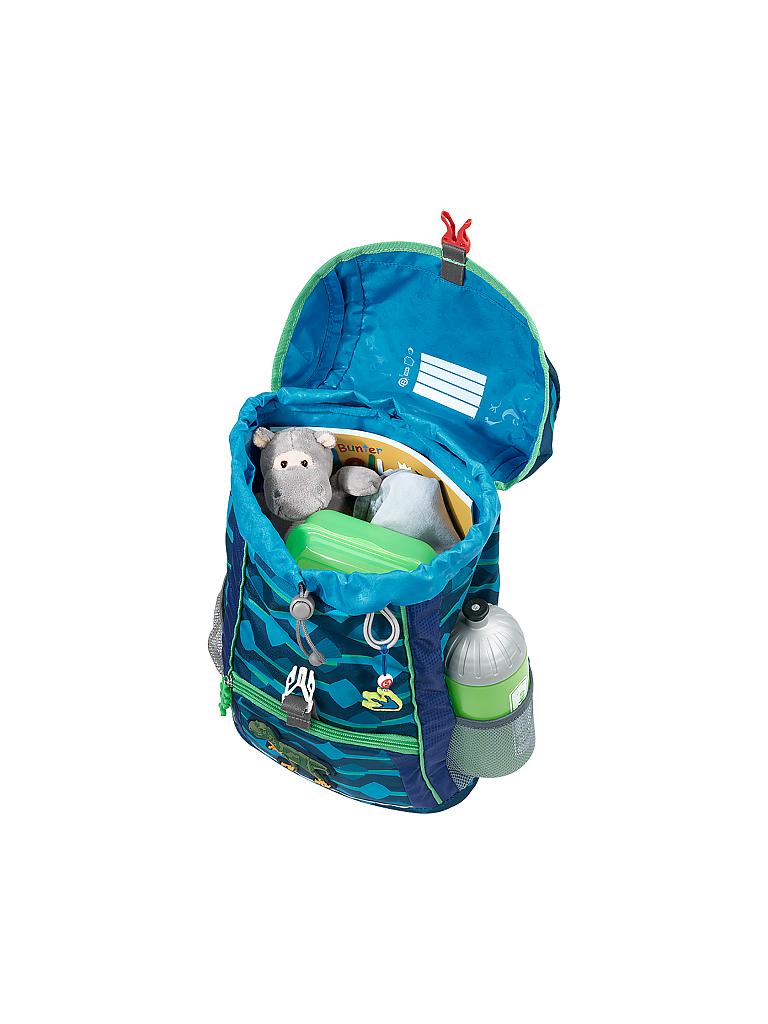 STEP BY STEP | KID Rucksack-Set 3-tlg. "Schleich® Dinosaurs" | blau