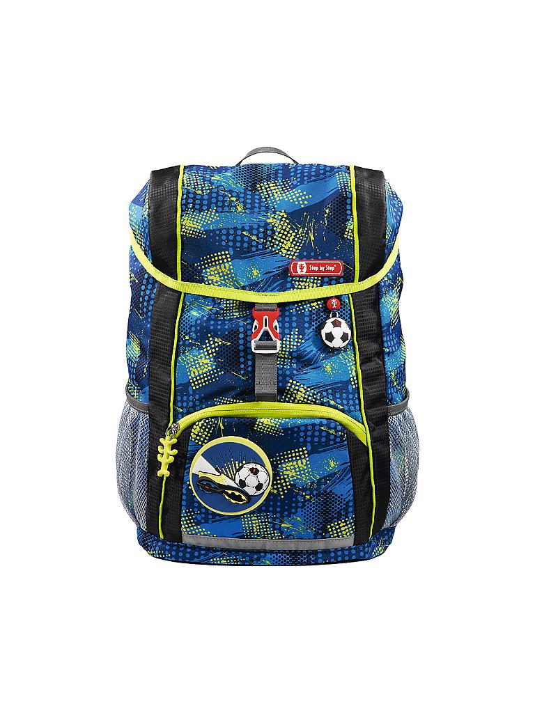 STEP BY STEP | KID Rucksack-Set 3-tlg. "Soccer Team" | blau