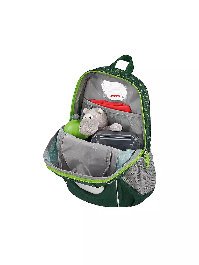 STEP BY STEP | Kinder Rucksack - Kiga Maxi Dino Nilo  | grün