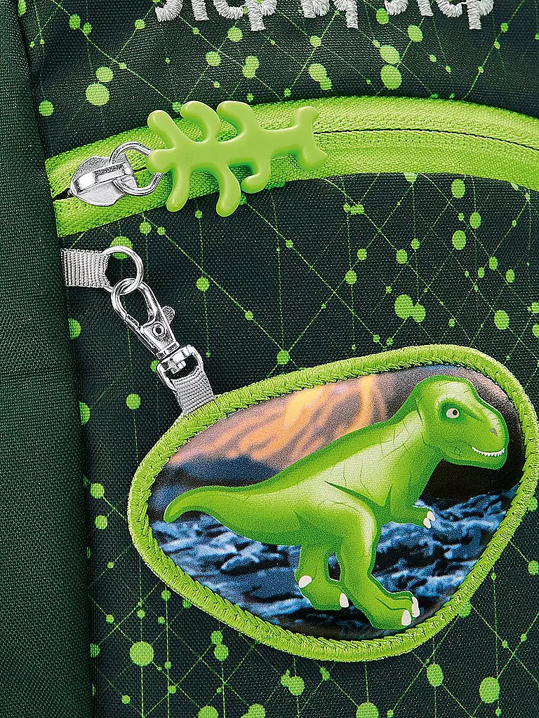 STEP BY STEP | Kinder Rucksack - Kiga Maxi Dino Nilo  | grün
