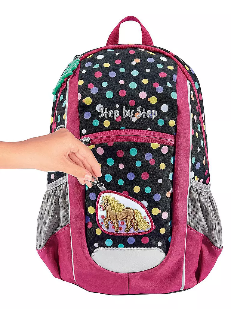 STEP BY STEP | Kinder Rucksack - Kiga Maxi Pony Lotta  | pink