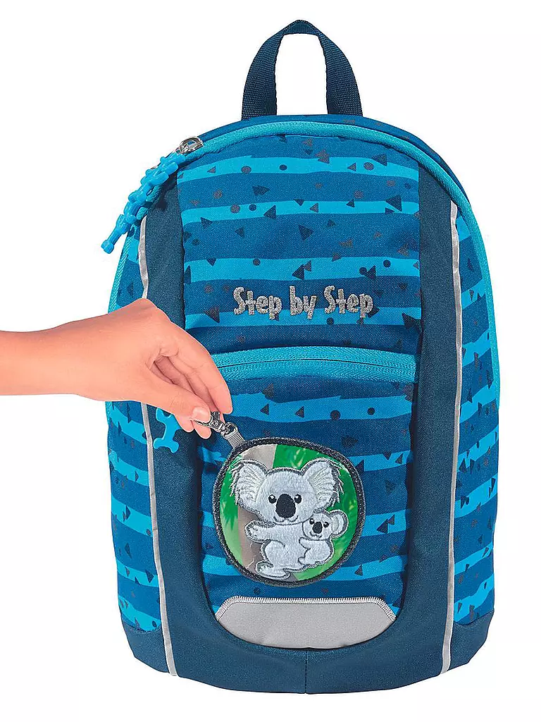 STEP BY STEP | Kinder Rucksack - Kiga Mini  Koala Coco  | petrol
