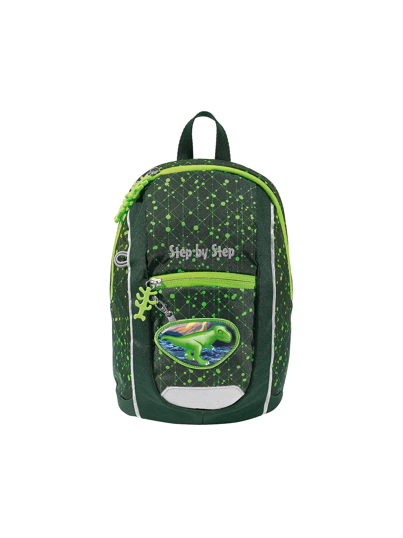 STEP BY STEP | Kinder Rucksack - Kiga Mini Little Wild Cat Chiko  | grün