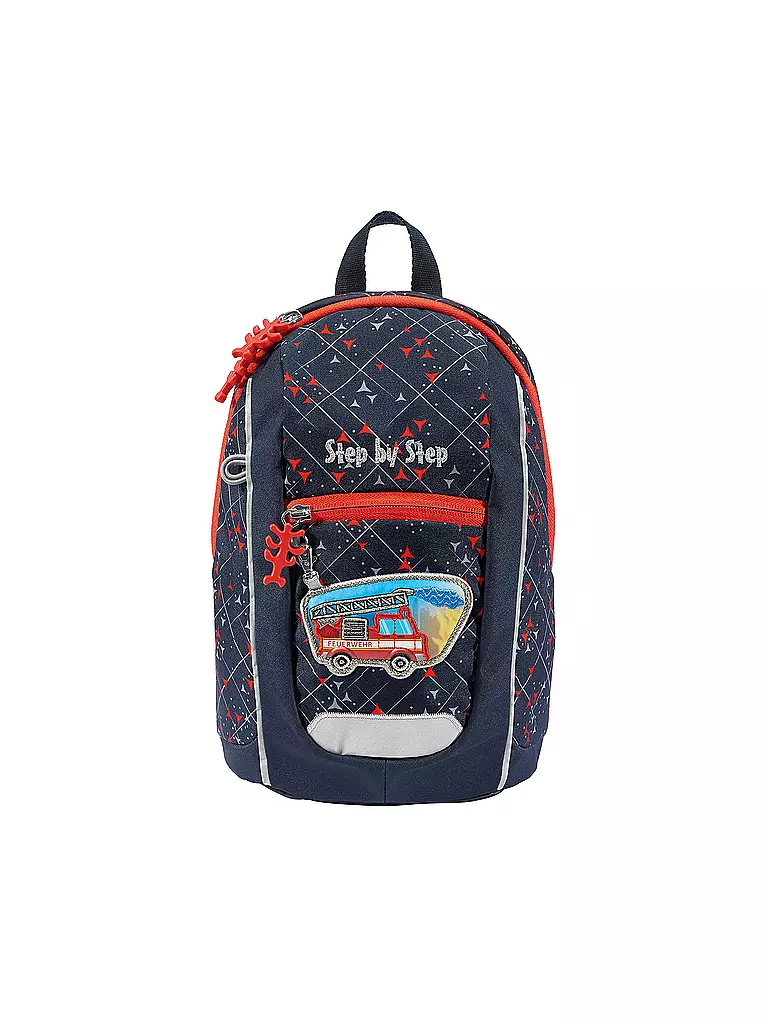 STEP BY STEP | Kinder Rucksack - Kiga Mini Fire Truck Finn  | dunkelblau