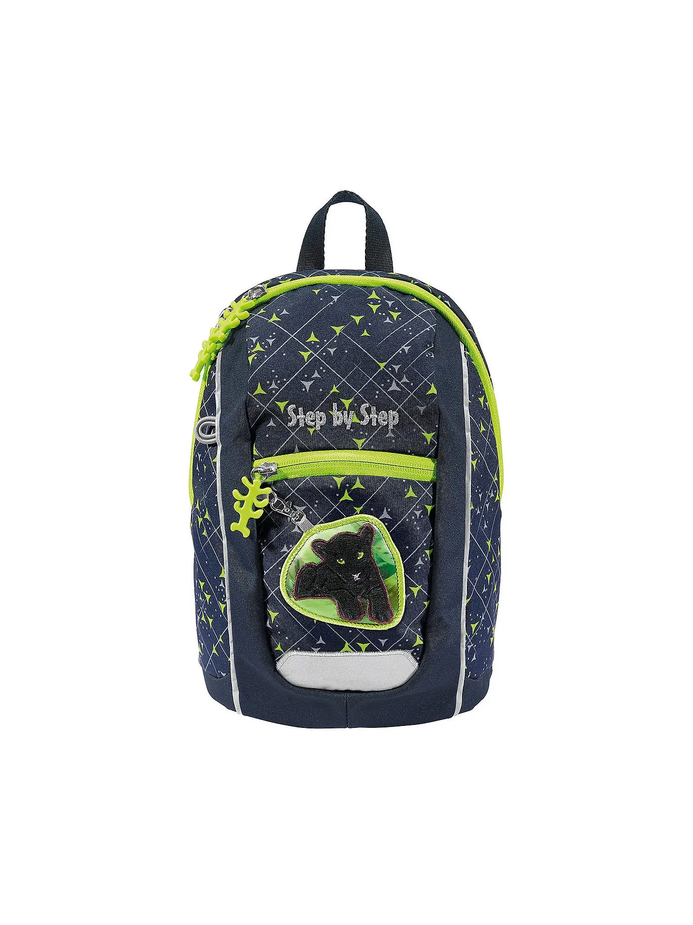 STEP BY STEP | Kinder Rucksack - Kiga Mini Little Wild Cat Chiko  | grau