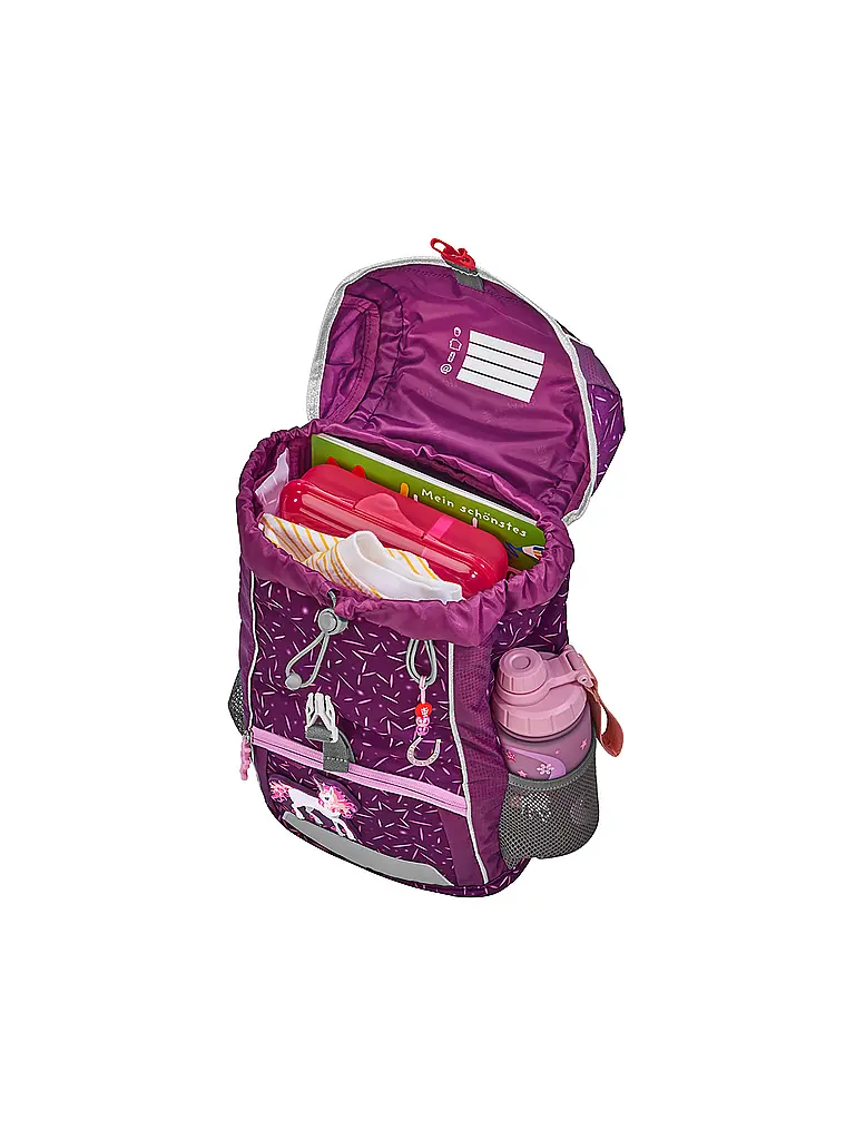 STEP BY STEP | Kinder Rucksack Set 3tlg - Pretty Unicorn Nuala | Beere