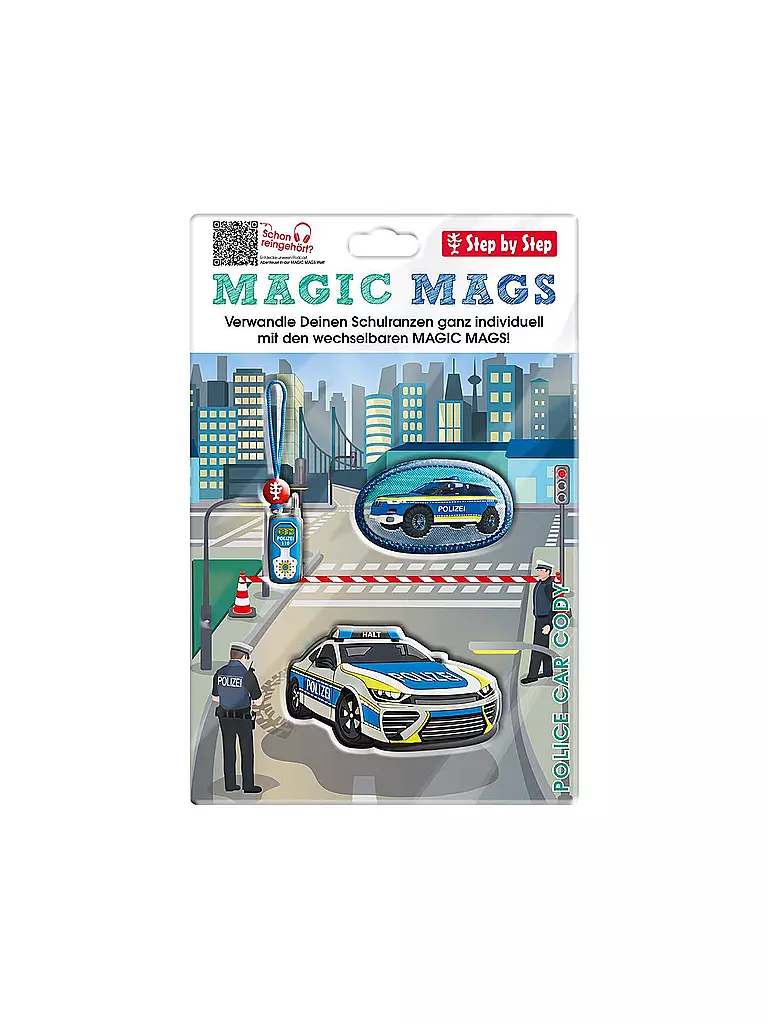 STEP BY STEP | Magic Mags - Police Car Cody | bunt