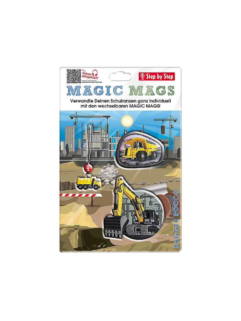 STEP BY STEP | Magic Mags Bagger Rocco  | Grau