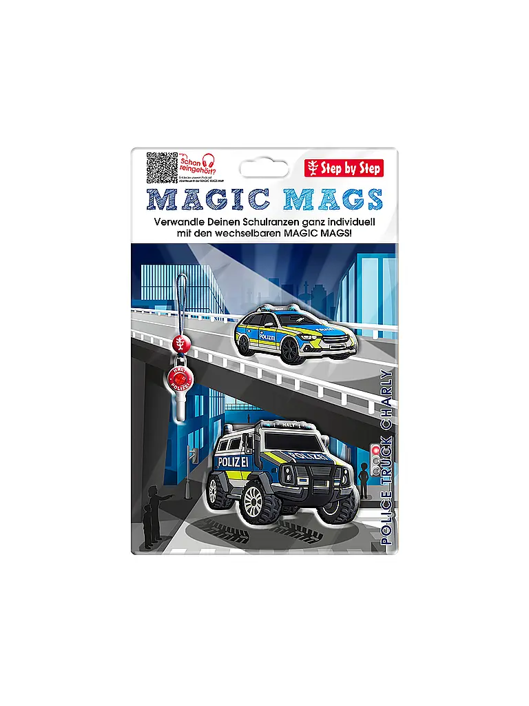 STEP BY STEP | Magic Mags Police Truck Charly | Bunt
