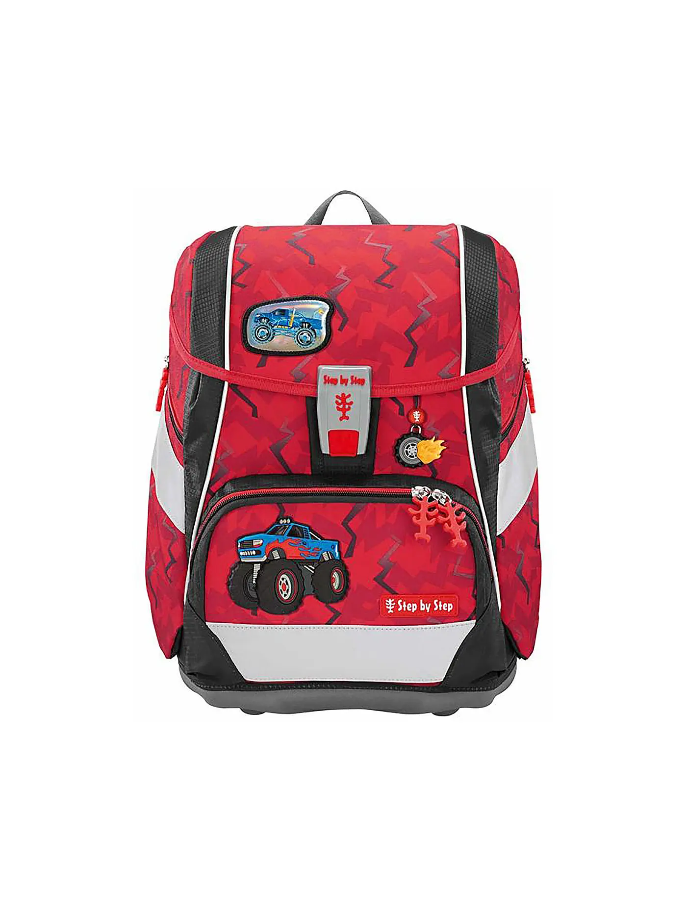 STEP BY STEP | Schultaschen Set 6tlg 2in1 Plus Pegasus Emily | rot