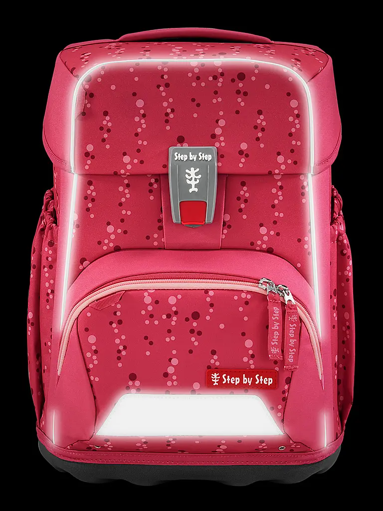 STEP BY STEP | Schulranzen Set BASIS Pink Bubbles | 