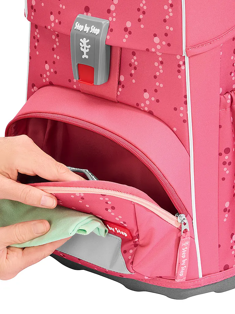 STEP BY STEP | Schulranzen Set BASIS Pink Bubbles | 
