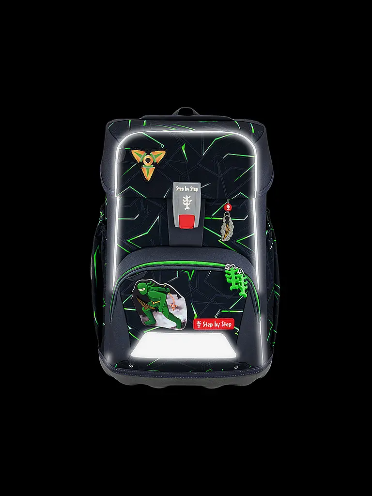 STEP BY STEP | Schulrucksack Set GIANT 5tlg. Ninja Kimo |
