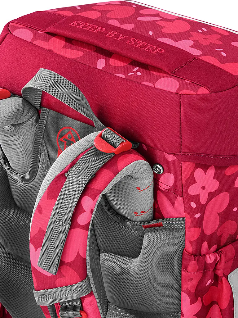 STEP BY STEP | Schulrucksack Set GIANT 5tlg. Wild Horse Nora | Rot