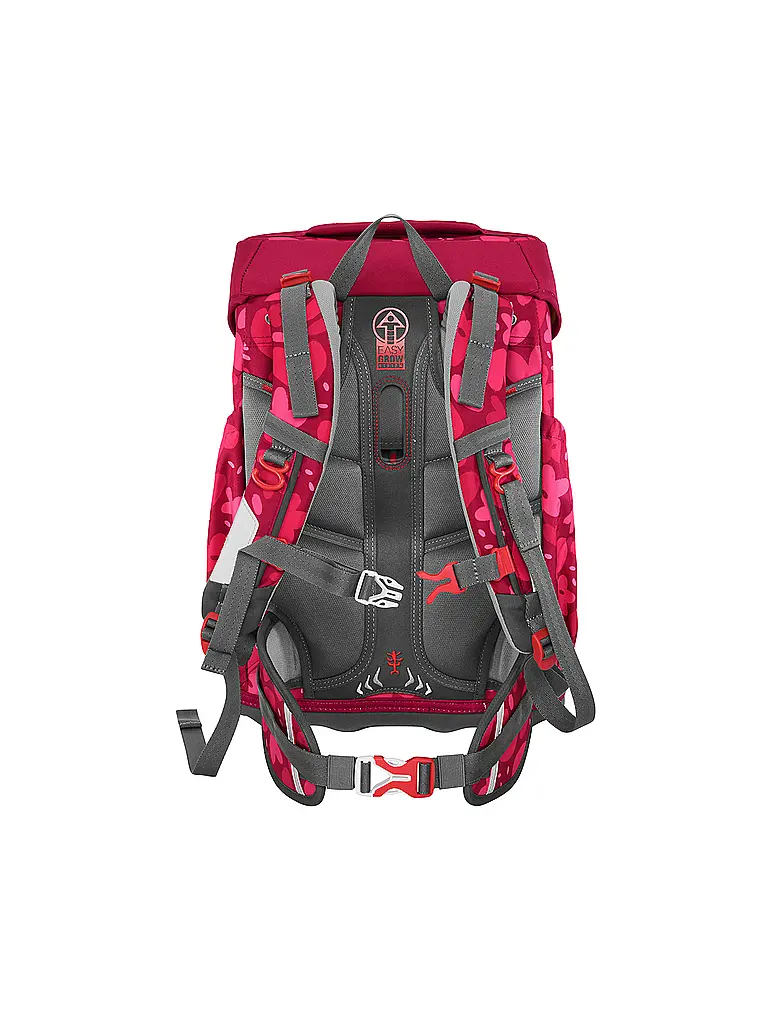 STEP BY STEP | Schulrucksack Set GIANT 5tlg. Wild Horse Nora | Rot