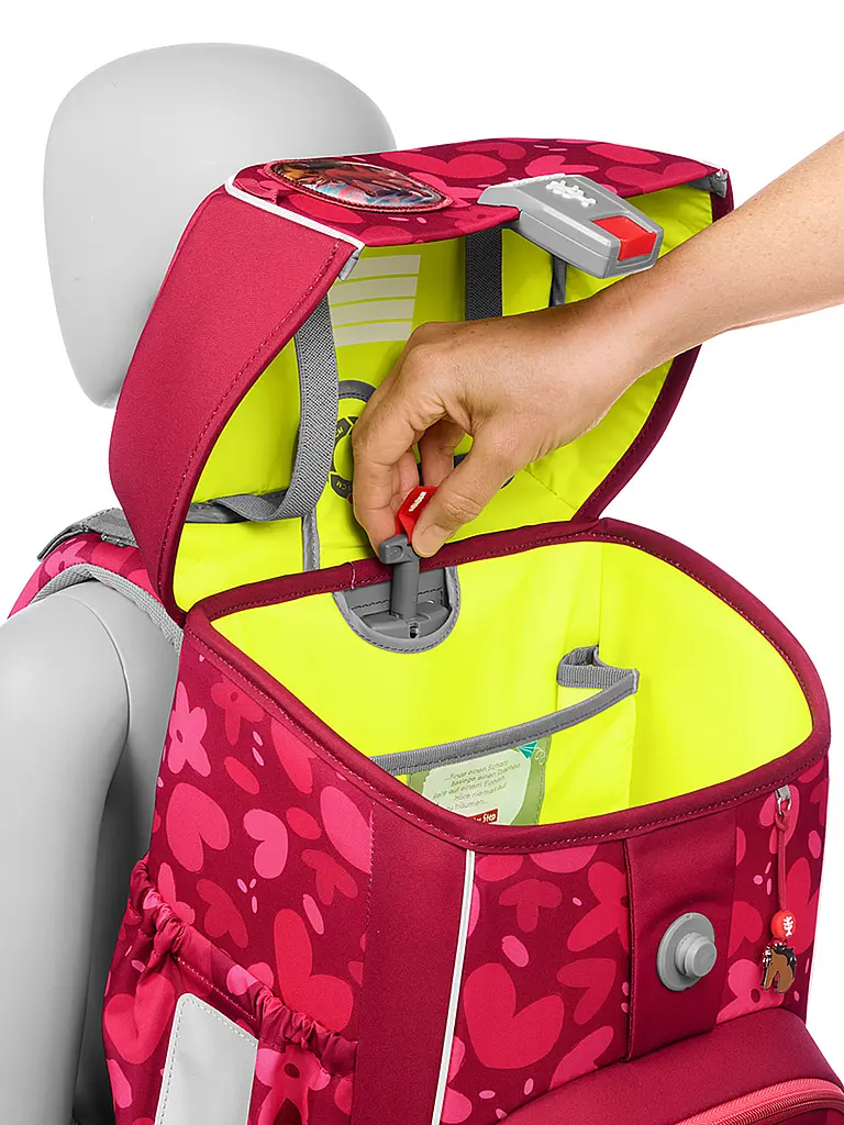 STEP BY STEP | Schulrucksack Set GIANT 5tlg. Wild Horse Nora | Rot