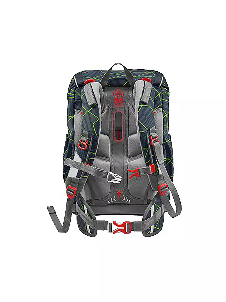 STEP BY STEP | Schulrucksack Set GIANT Dark Cat Chiko | türkis
