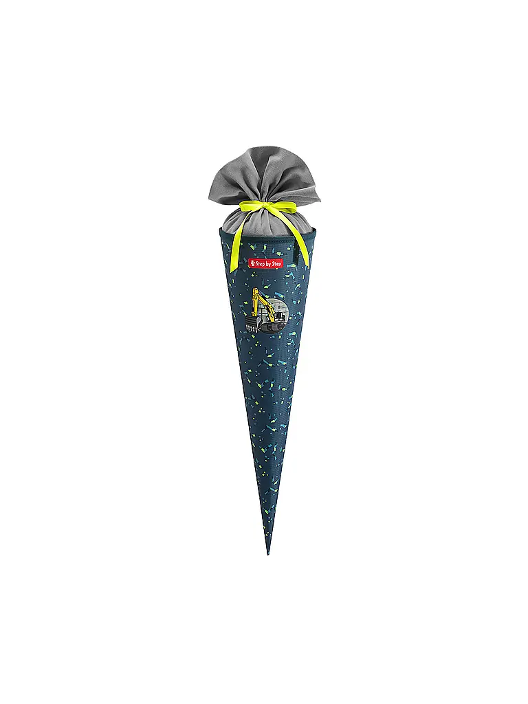 STEP BY STEP | Schultüte Bagger Rocco | Dunkelgrün