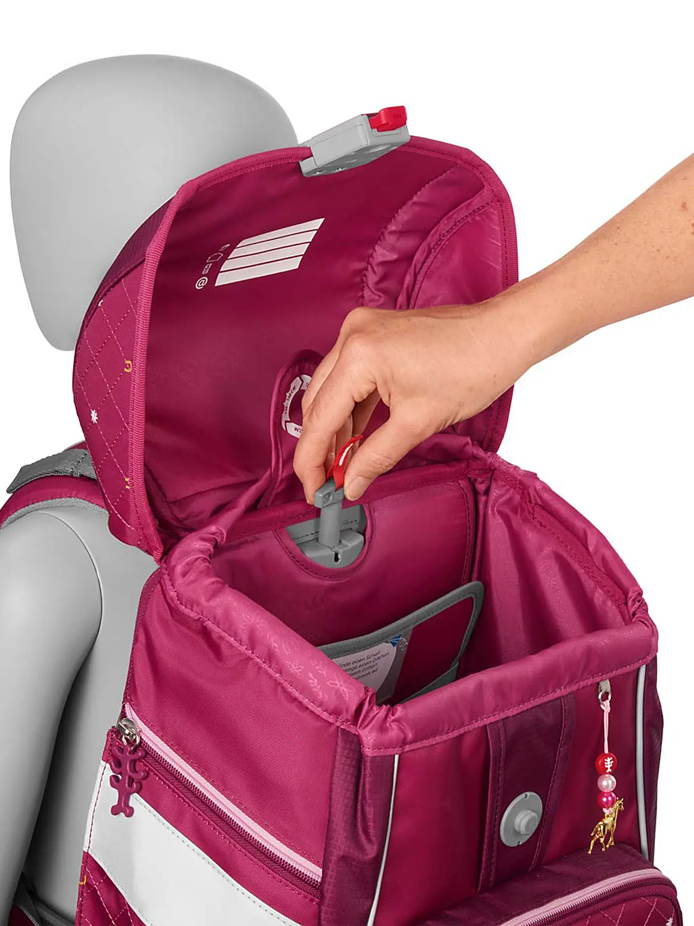 STEP BY STEP | Schultaschen Set 2IN1 Spiegelburg Pferdefreunde | pink
