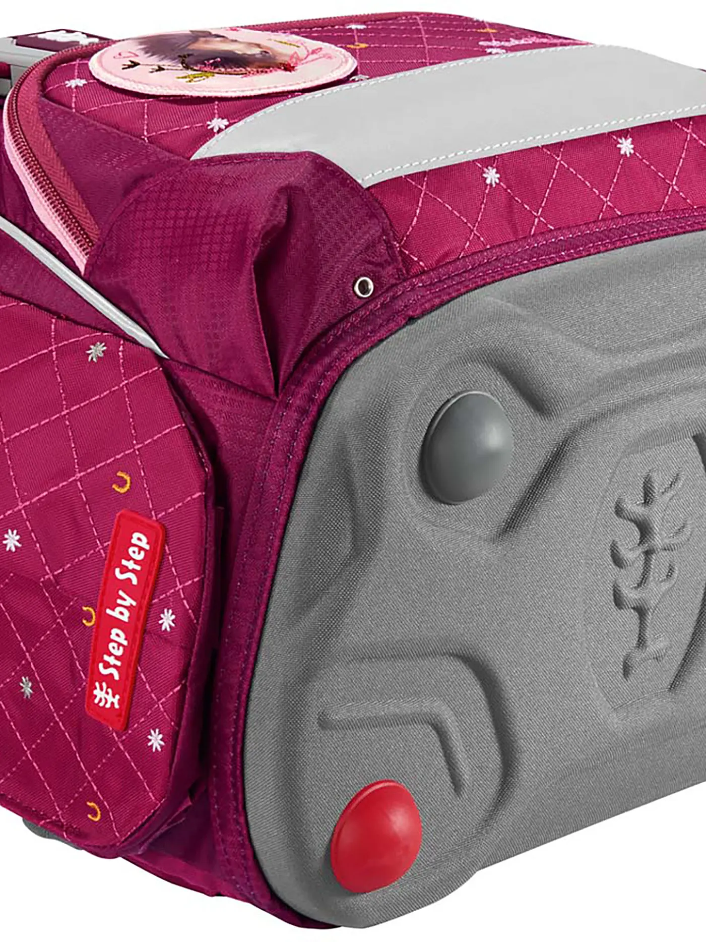 STEP BY STEP | Schultaschen Set 2IN1 Spiegelburg Pferdefreunde | pink