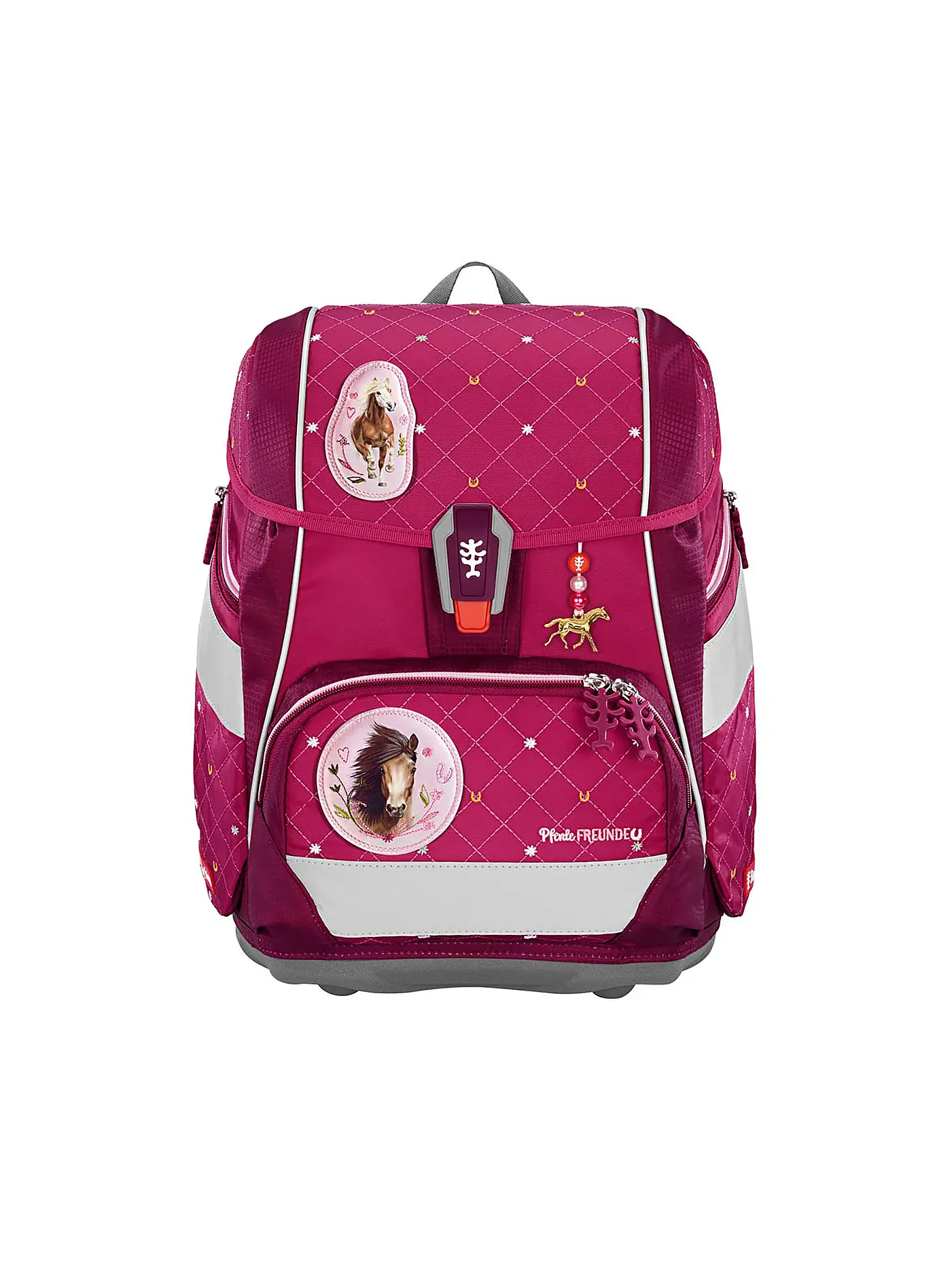 STEP BY STEP | Schultaschen Set 2IN1 Spiegelburg Pferdefreunde | pink