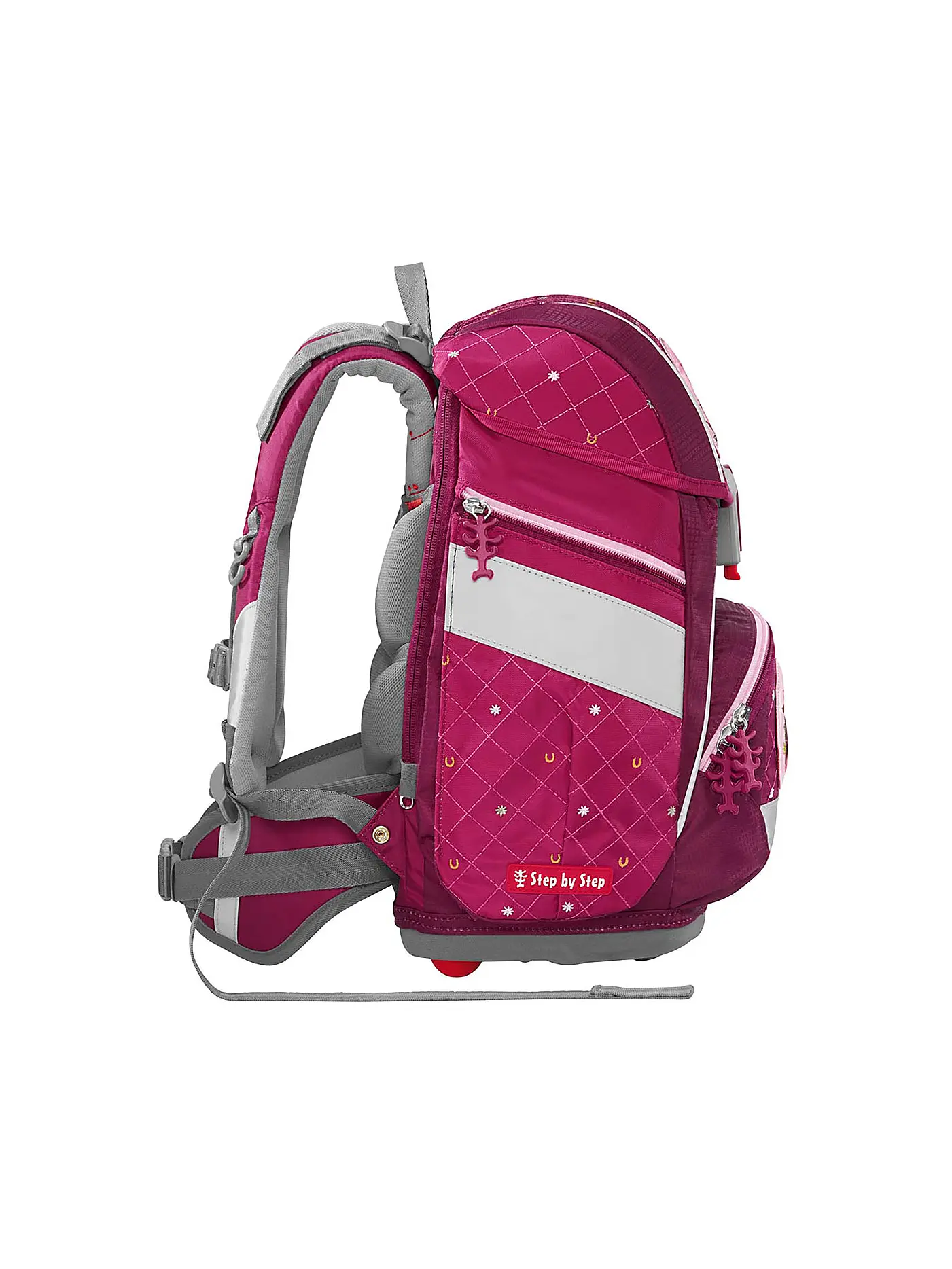 STEP BY STEP | Schultaschen Set 2IN1 Spiegelburg Pferdefreunde | pink