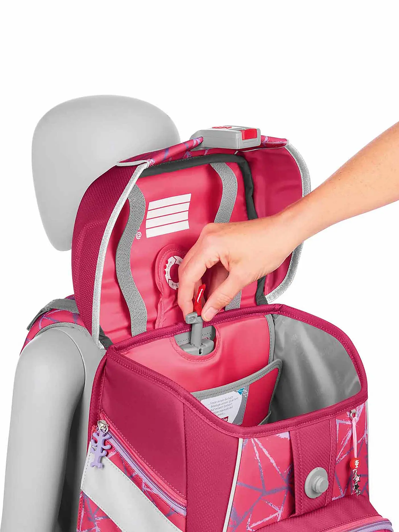 STEP BY STEP | Schultaschen Set 5tlg - Space Star Stella | pink