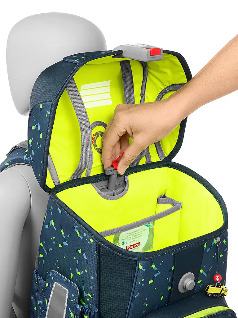 STEP BY STEP | Schultaschen Set 5tlg CLOUD Bagger Rocco |