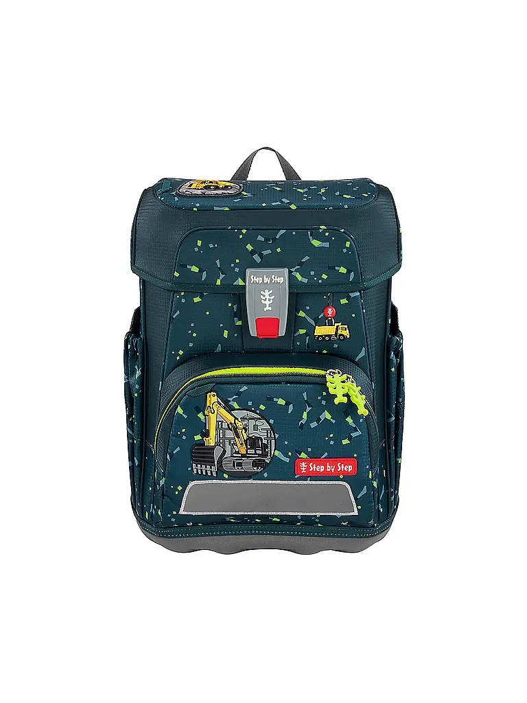 STEP BY STEP | Schultaschen Set 5tlg CLOUD Bagger Rocco |