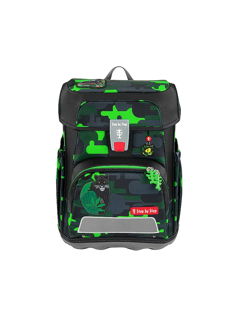 STEP BY STEP | Schultaschen Set 5tlg CLOUD Black Cat Chiko | 