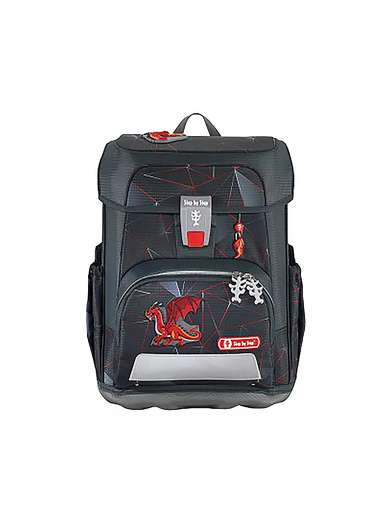 STEP BY STEP | Schultaschen Set 5tlg CLOUD Dragon Drako | schwarz