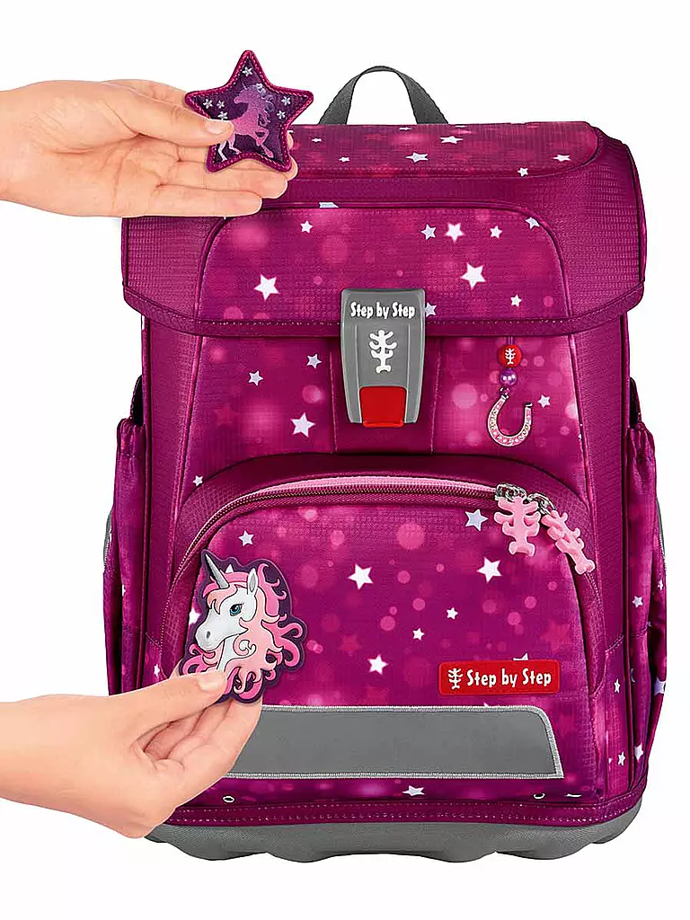 STEP BY STEP | Schultaschen Set 5tlg CLOUD Unicorn Nuala | lila